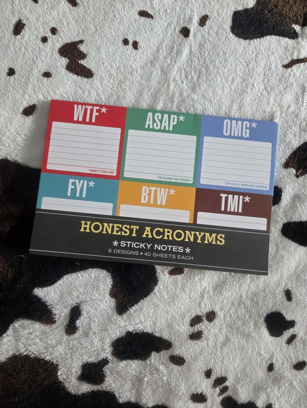 Assorted Color Sticky Note Booklet – Home Office Notes - Picture 2 of 3